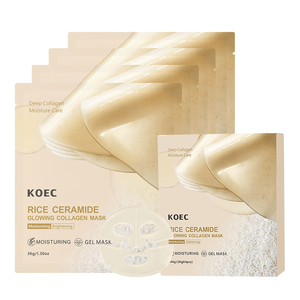 Luxury Skincare Anti Aging - Máscara Noturna de Colágeno Rice 70