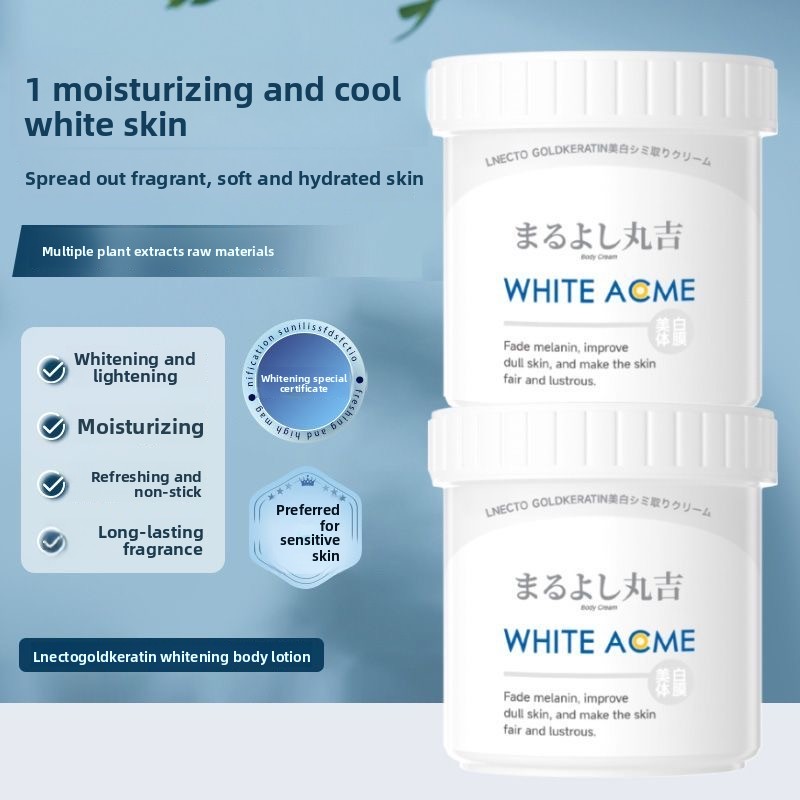 Skincare Luxury Whitening - Creme corporal japonês luxuoso com clareamento,