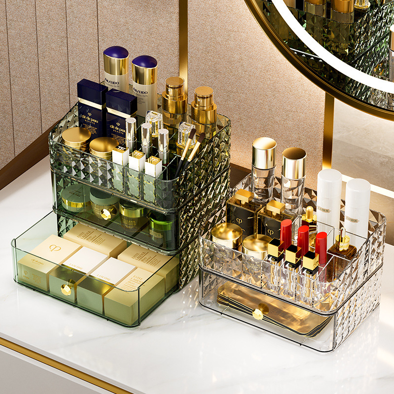 Luxury Skincare Box - Caixa de Armazenamento de Cosméticos com