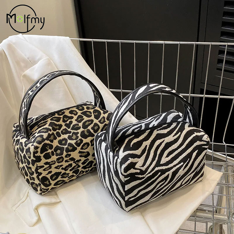 Luxury Skincare China - Bolsa de maquiagem leopardo luxuosa, grande