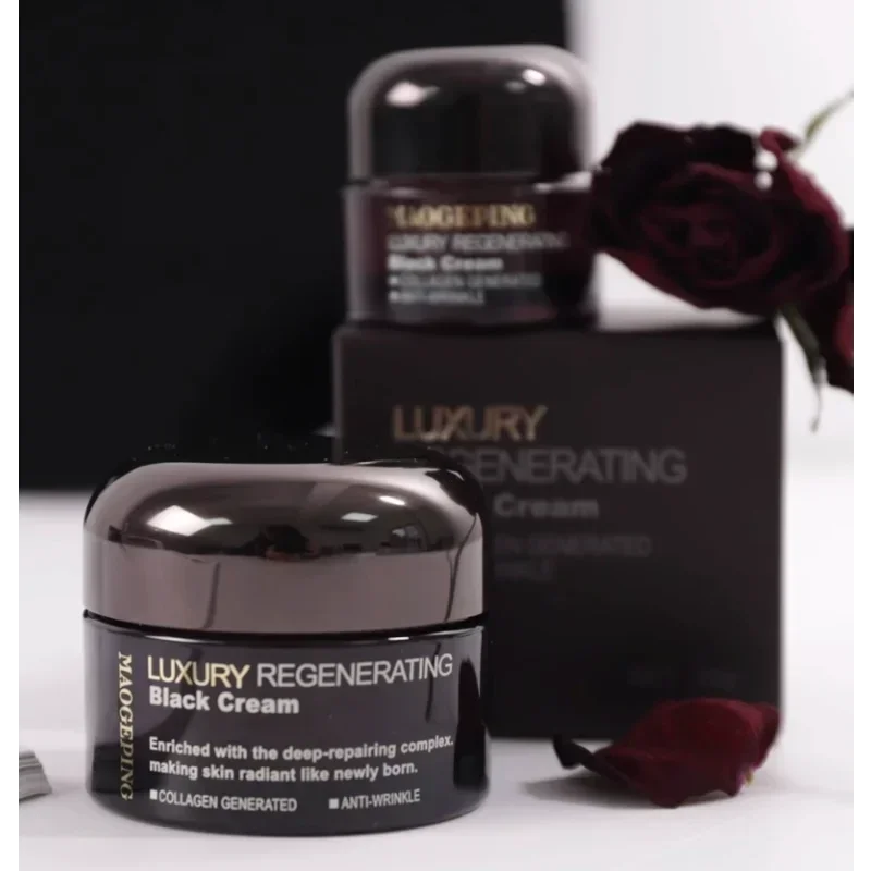 Luxury Skincare Anti Aging - MAOGEPING Creme Preto Luxuoso Regenerador Antienvelhecimento