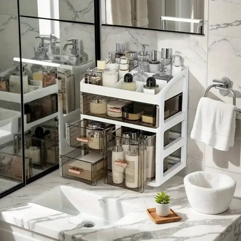 Luxury Skincare Box - Caixa de armazenamento de cosméticos caso