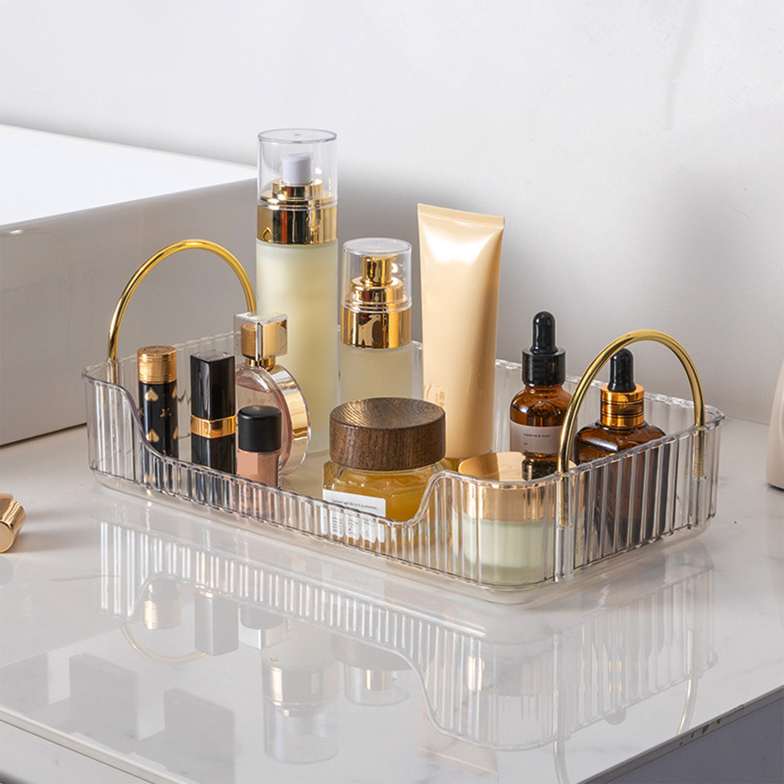 Organizador de banheiro de lux - Luxury Skincare Box avaliação e preço