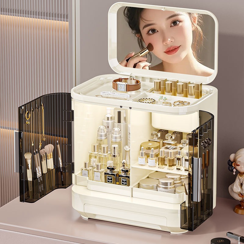 Caixa de armazenamento de cosm - High Luxury Skincare avaliação e preço
