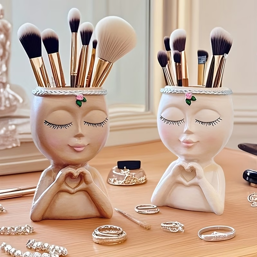 Suporte para pincéis de maquia - Luxury Skincare And Makeup Brands avaliação e preço
