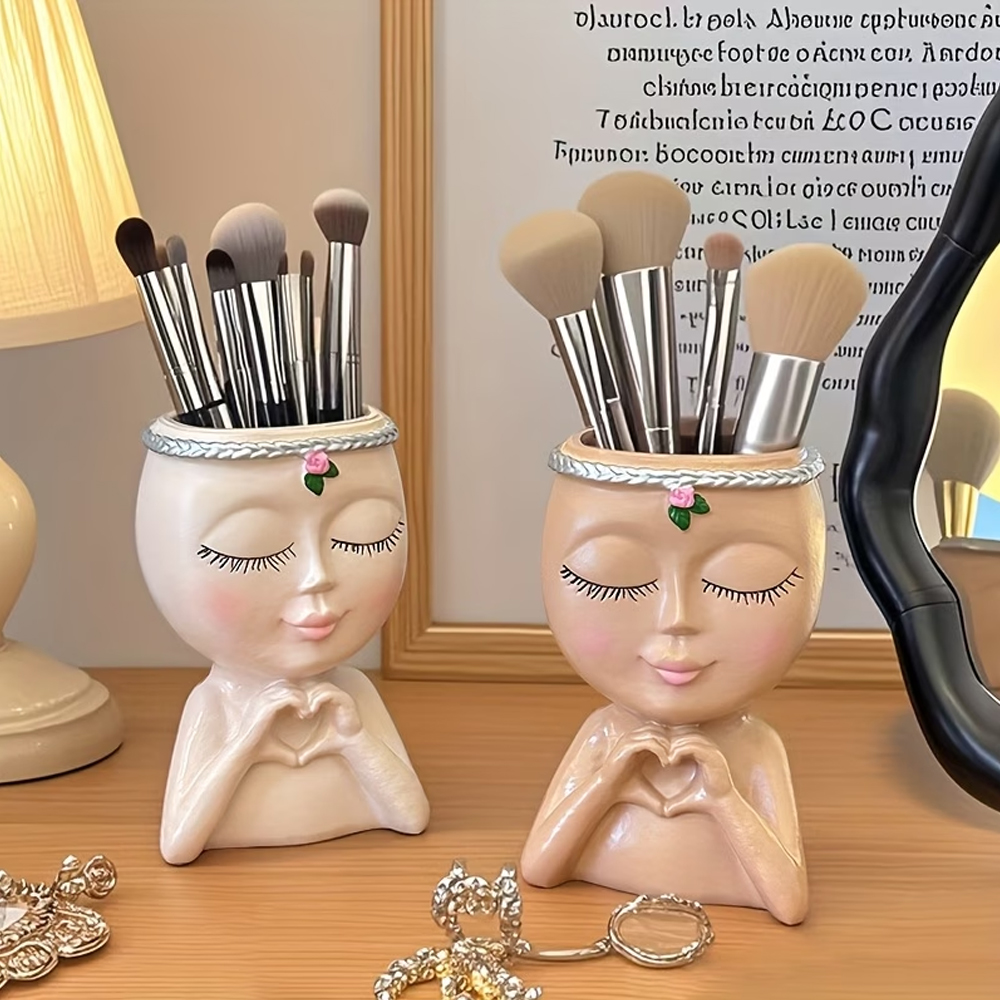 Suporte para pincéis de maquia - Luxury Skincare And Makeup Brands avaliação e preço