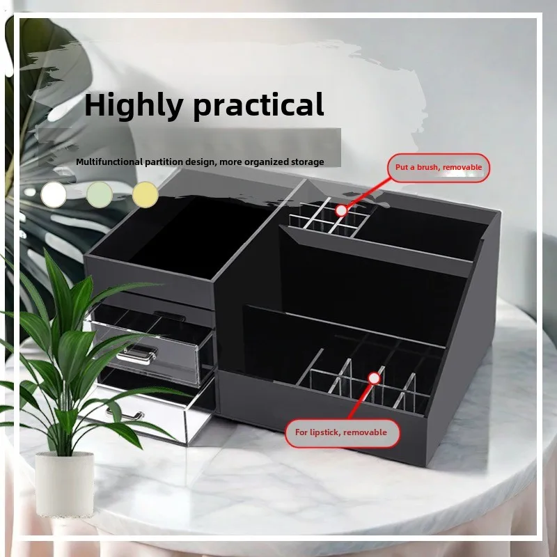 Organizador de vaidade acrílic - Luxury Skincare Box avaliação e preço