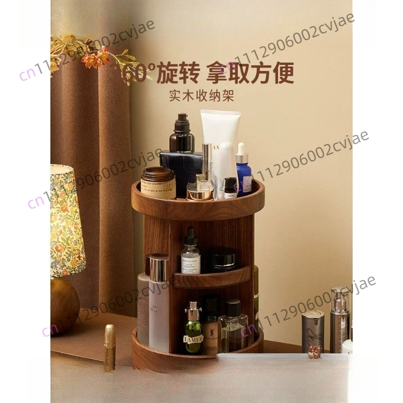 Caixa giratória de madeira mac - Luxury Skincare Box avaliação e preço