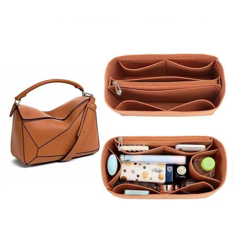 Organizador de Bolsa de Feltro - Luxury Skincare And Makeup Brands avaliação e preço