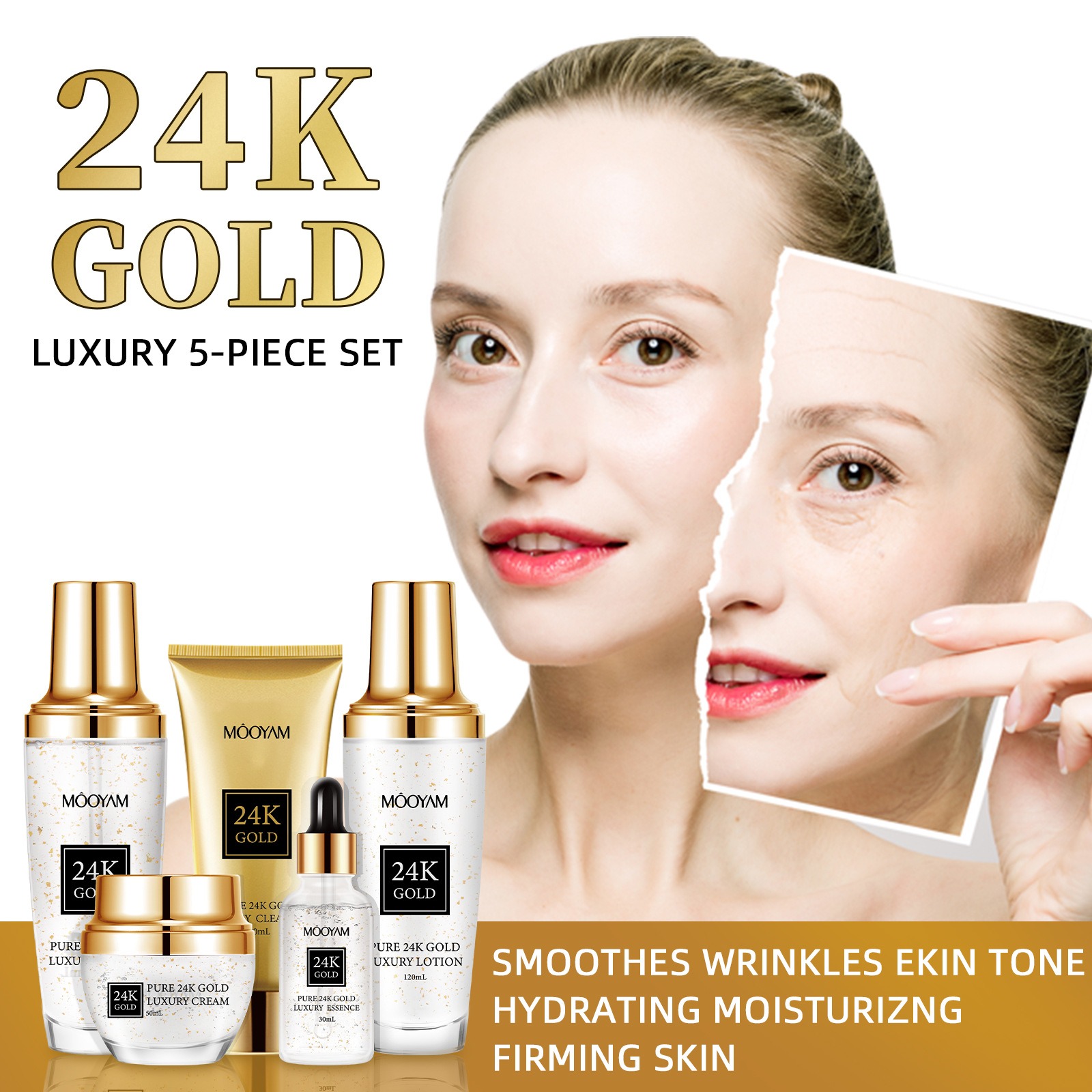 24k ouro luxo hidratante anti- - Luxury Skincare Anti Aging avaliação e preço