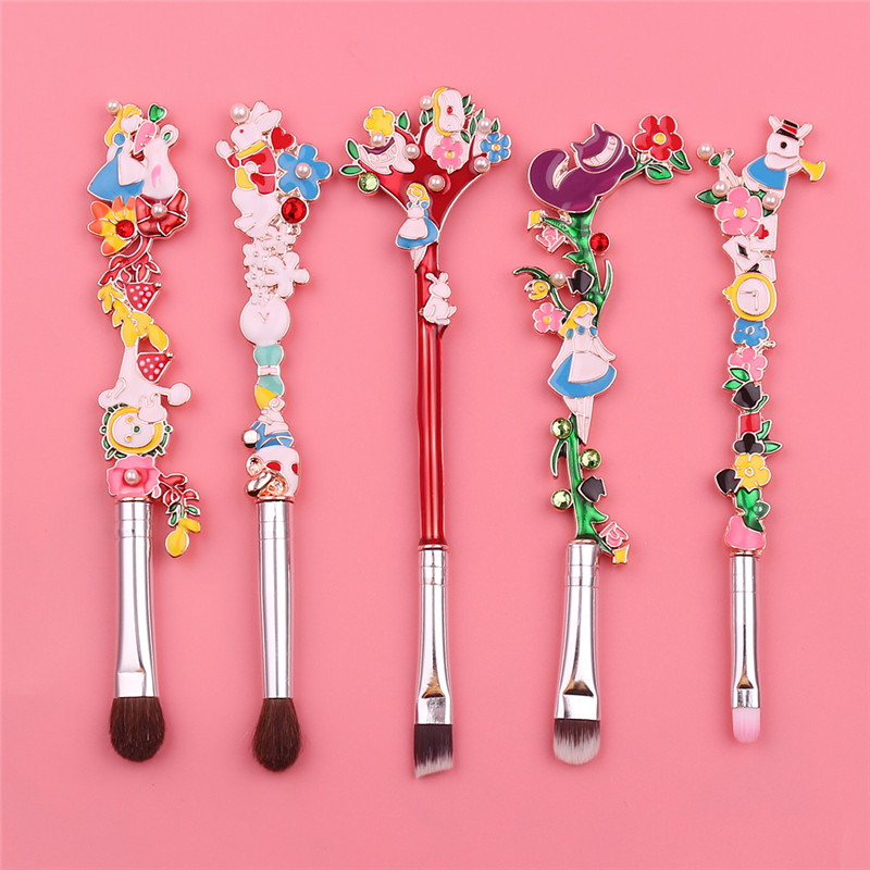 Luxo 5 PÇS/SET Pincéis de Maqu - Luxury Skincare And Makeup Brands avaliação e preço
