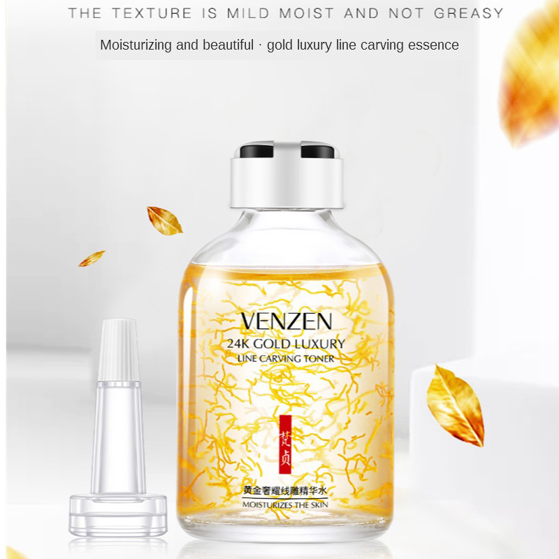 Linha luxuosa ouro 24K Toner d - Skincare Luxury Whitening avaliação e preço