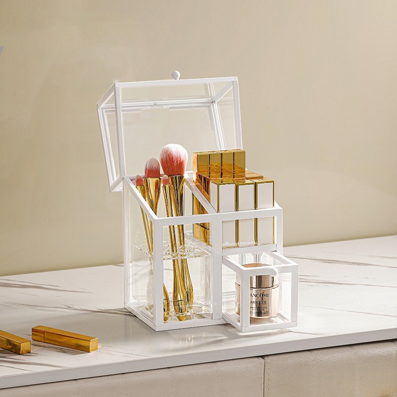 Caixa organizadora de maquiage - Luxury Skincare And Makeup Brands avaliação e preço