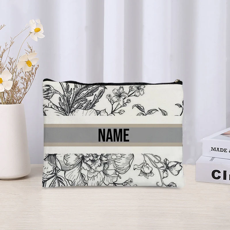 Bolsa de maquiagem vintage com - Luxury Skincare And Makeup Brands avaliação e preço